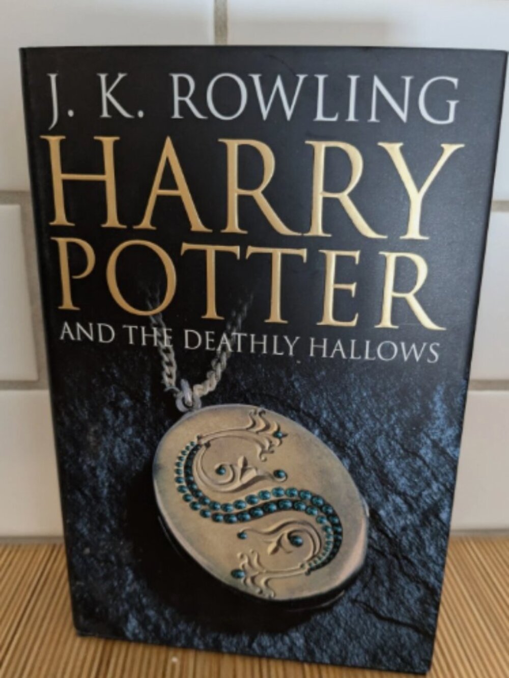 Harry Potter and the Deathly Hallows - 2007 Adult Edition Hardcover Black